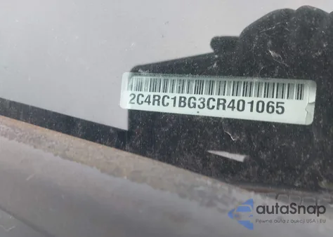 2012 Chrysler Town & Country Touring из США, поврежденный, VIN 2C4RC1BG3CR401065